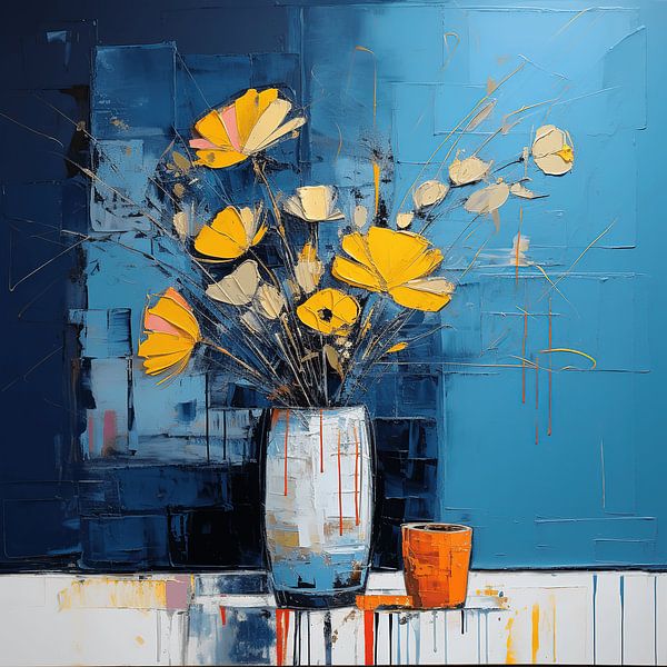 Flowers Captured in Vessels by Art Lovers