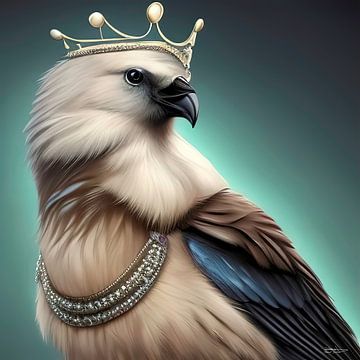 Vogel (Fantasie) von Gelissen Artworks