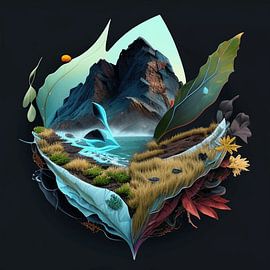 Island Haven by Vythryd Arts