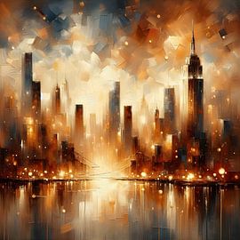 New Yorker Feuerwerk