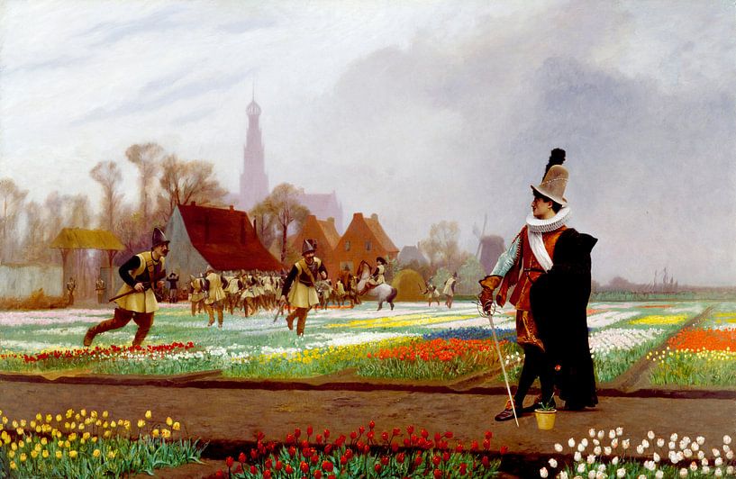 De Tulpenwaanzin, Jean-Léon Gérôme van Meesterlijcke Meesters