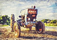 Oude tractor (schildering)