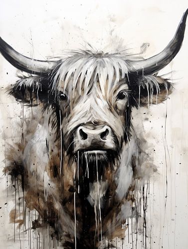 Teintes claires des Highlanders écossais