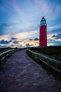 De vuurtoren van Texel in de ochtend