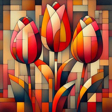 Koning tulpen van Kay Weber