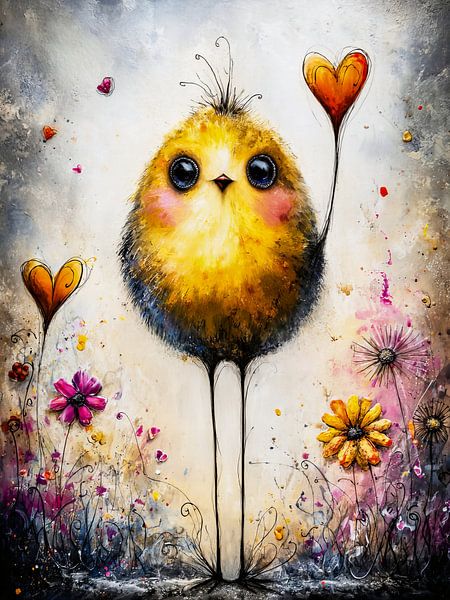 The little heart bearer by Max Steinwald