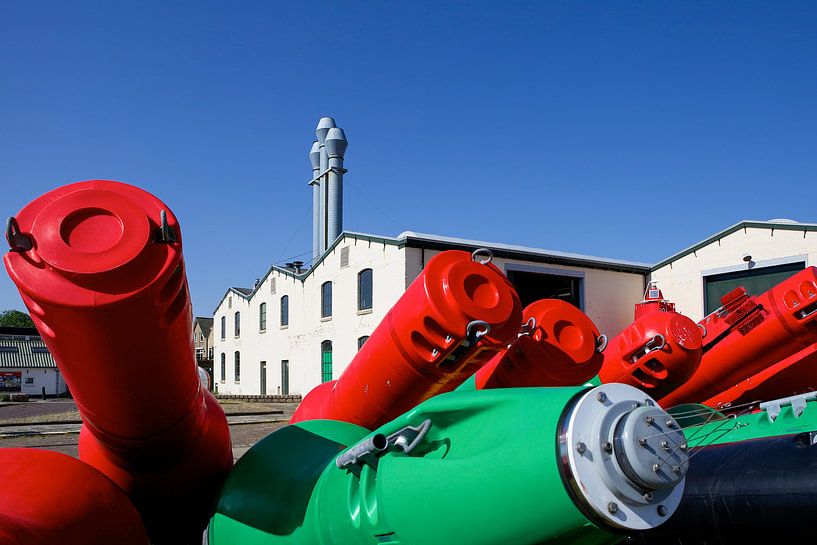 atelier bouées de mer Terschelling par Eugene Winthagen