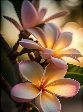 Frangipani van Lae