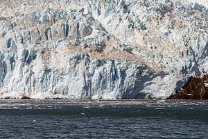 Aialik Gletsjer Alaska  in de Kenai Fjords sur Menno Schaefer