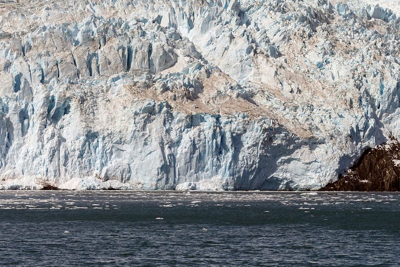 Aialik Gletsjer Alaska  in de Kenai Fjords von Menno Schaefer