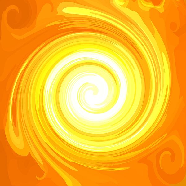 Grote zonne-energiespiraal 1 van Ramon Labusch