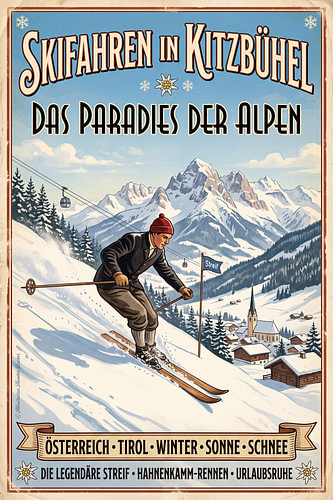 Skifahren in Kitzbühel
