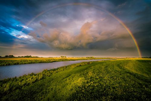 View of a Rainbow from Roodehaan
