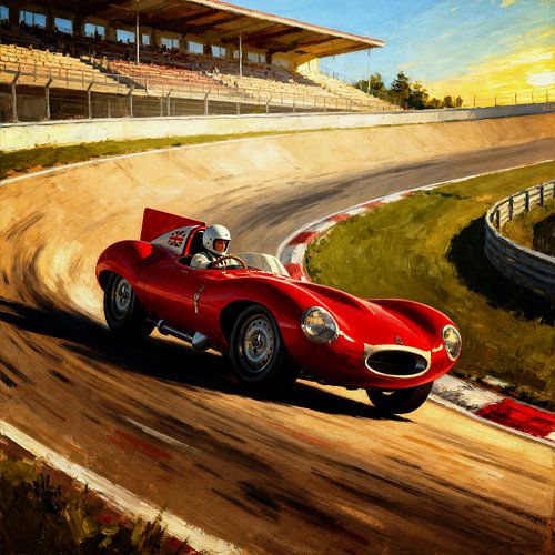 Le Mans '56: Jaguar Type D Spirit by Jan Keteleer