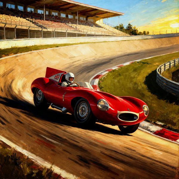 Le Mans '56: Jaguar Typ D Spirit von Jan Keteleer