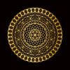Gouden Mandala 02 van Plus Passie