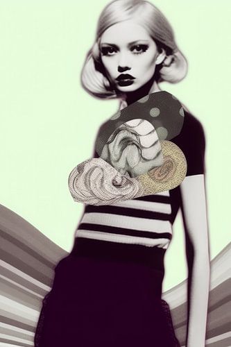 Portrait moderne / collage