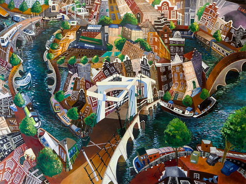 Amsterdam Skinny Bridge