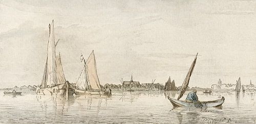 Uitzicht op de Amstel, Cornelis Ploos van Amstel