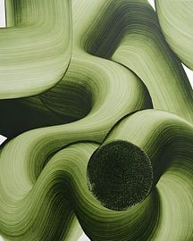 Green on white by Alex Costa