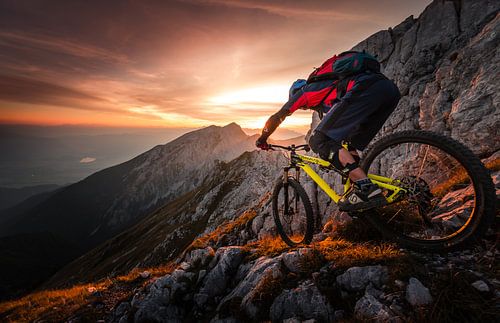 Goldene Stunde Hochgebirgsfahrt von Sandi Bertoncelj