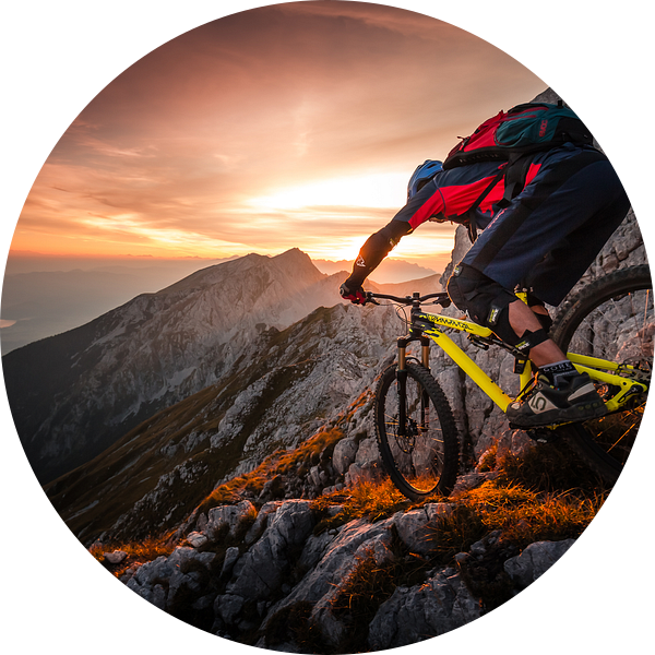 Gouden uur hoogalpiene rit van Sandi Bertoncelj