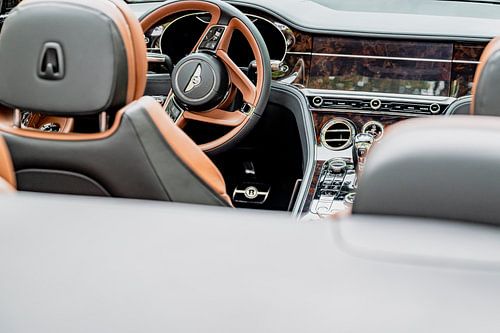 Bentley Continental GT V8 Cabrio auto interieur