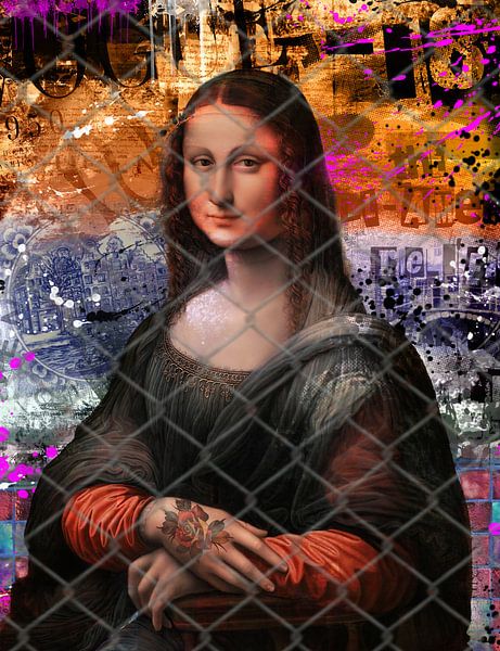 Mona Lisa von Rene Ladenius Digital Art