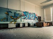 Verlassene Schule, Belgien - Urbex / Verfall / Alt / Graffiti / Street Art / Tier / Universität / Vo von Art By Dominic Miniaturansicht