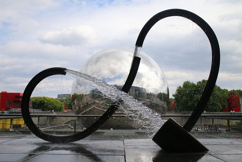 Wasserkunst in Paris von Atelier Liesjes