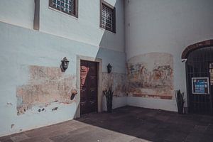 Binnenplaats kerk in Funchal, Madeira