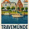Sommerhafen von Travemünde von Sabine Wagner