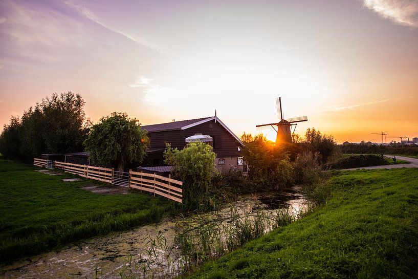 Kinderdijk Windmills by Brian Morgan