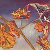Herbst - Buntes Weinblatt von Christine Nöhmeier