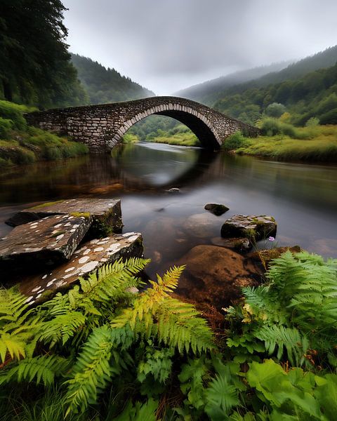 Zachte vlakten van fernlichtsicht
