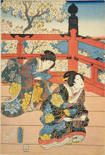 Kunisada, Twee Vrouwen