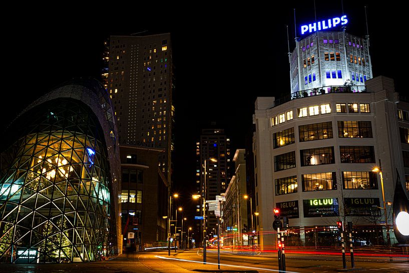 eindhoven bei Nacht von Marcel Geerings