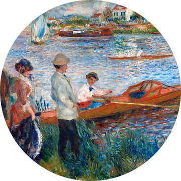 Roeiers in Chatou, Auguste Renoir