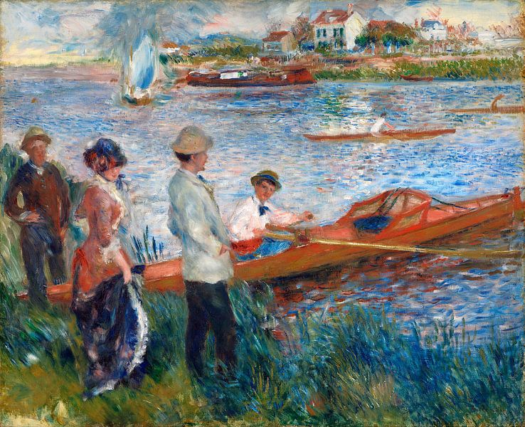Les canotiers à Chatou, Auguste Renoir par Liszt Collection