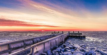 Barrage d'IJsselmeer sur Sebastiaan van Stam Fotografie