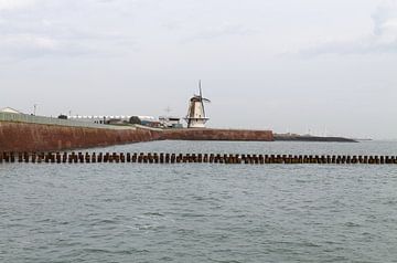 Oranjemolen Vlissingen van MSP Canvas