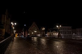 Blood Moon in Ghent by Marcel Derweduwen