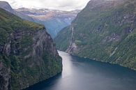 Uitzicht op Geirangerfjord van Barbara Brolsma thumbnail