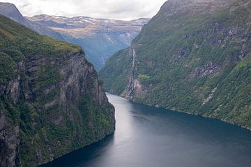 Vue du Geirangerfjord sur Barbara Brolsma