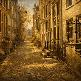 Schipperstraße Amsterdam Zentrum von Willem Koenes