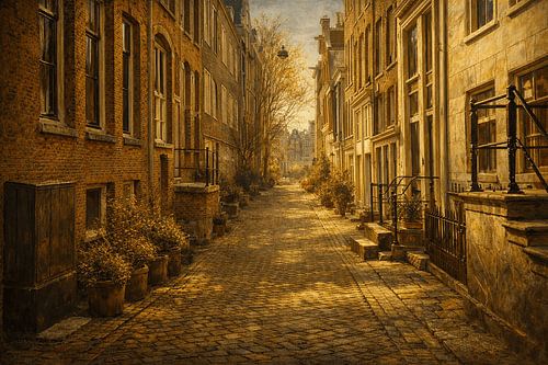 Schipperstraat Amsterdam centrum van Willem Koenes