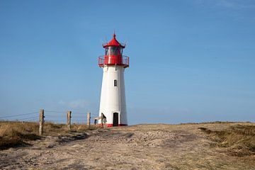 Leuchtturm List West auf Sylt, Nordfriesland, Deutschland