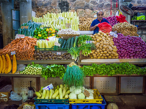 Mauritius – Fresh vegetables at the Central Market in Port Louis