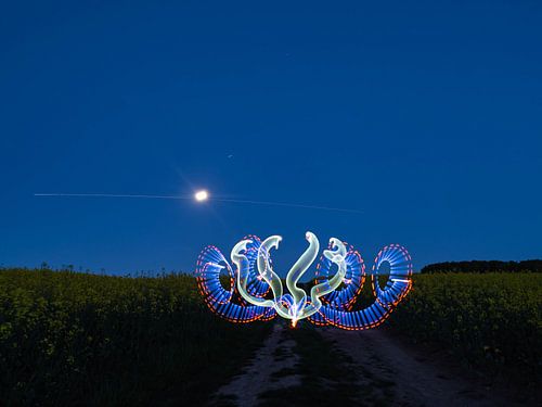 Lightpainting Foto
