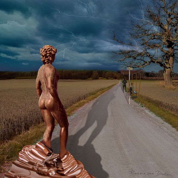 Chocolat lady by Barbara van Druten